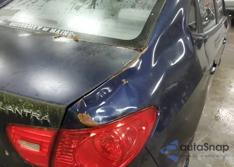 2008 Hyundai Elantra Gls/Se from USA, damaged, VIN KMHDU46D48U531337